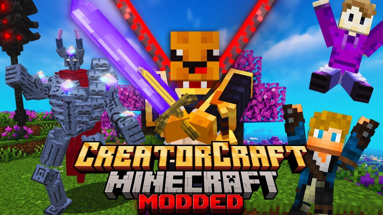 I Survived 100 Days in a MODDED SMP in Minecraft Hardcore!