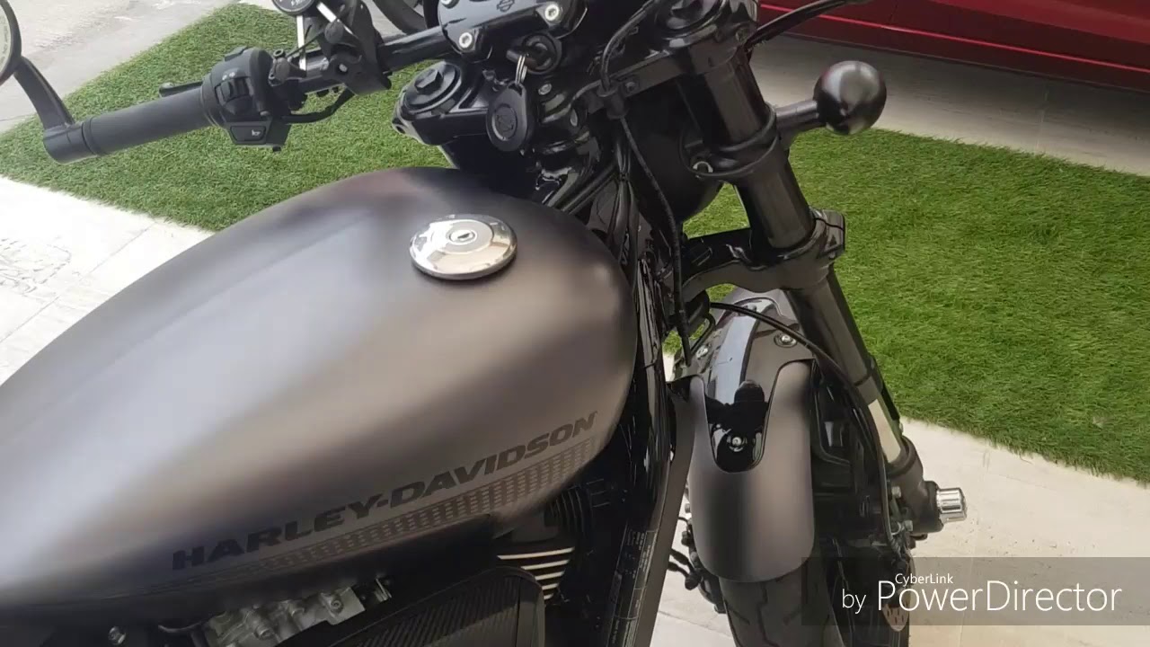 street rod 750 cambio exhaust vince&hines
