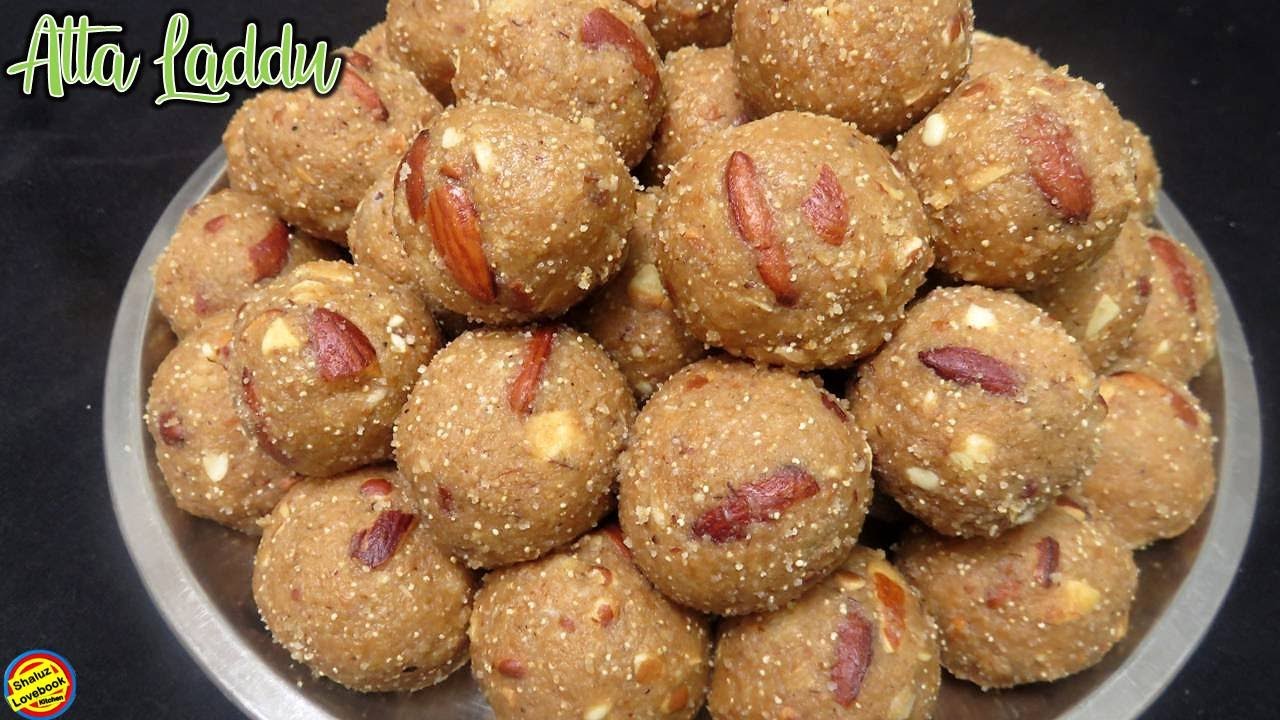 आटे के लड्डू बनाने का आसान व परफेक्ट तरीका- Atta Laddu Recipe in hindi-Aate ke Laddu banane ki Vidhi