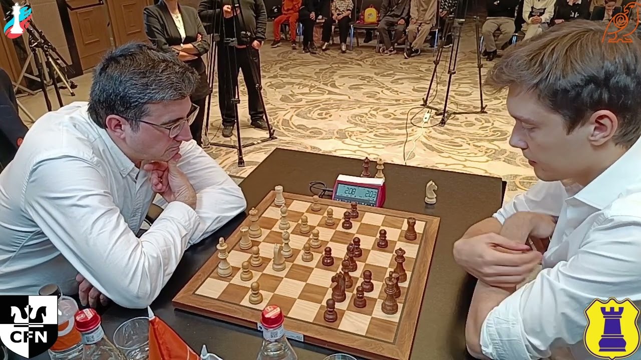 GM V. Kramnik (2703) vs GM A. Esipenko (2585). Rostov on Don. Chess Fight Night. CFN. Blitz