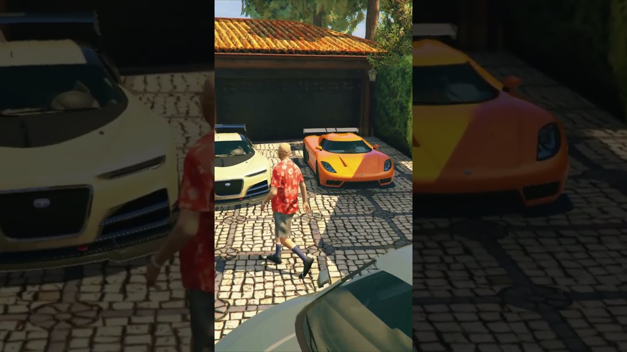 سرقنا سيارت كرستيانو رونالدو 🤣 #cr7  #gta5