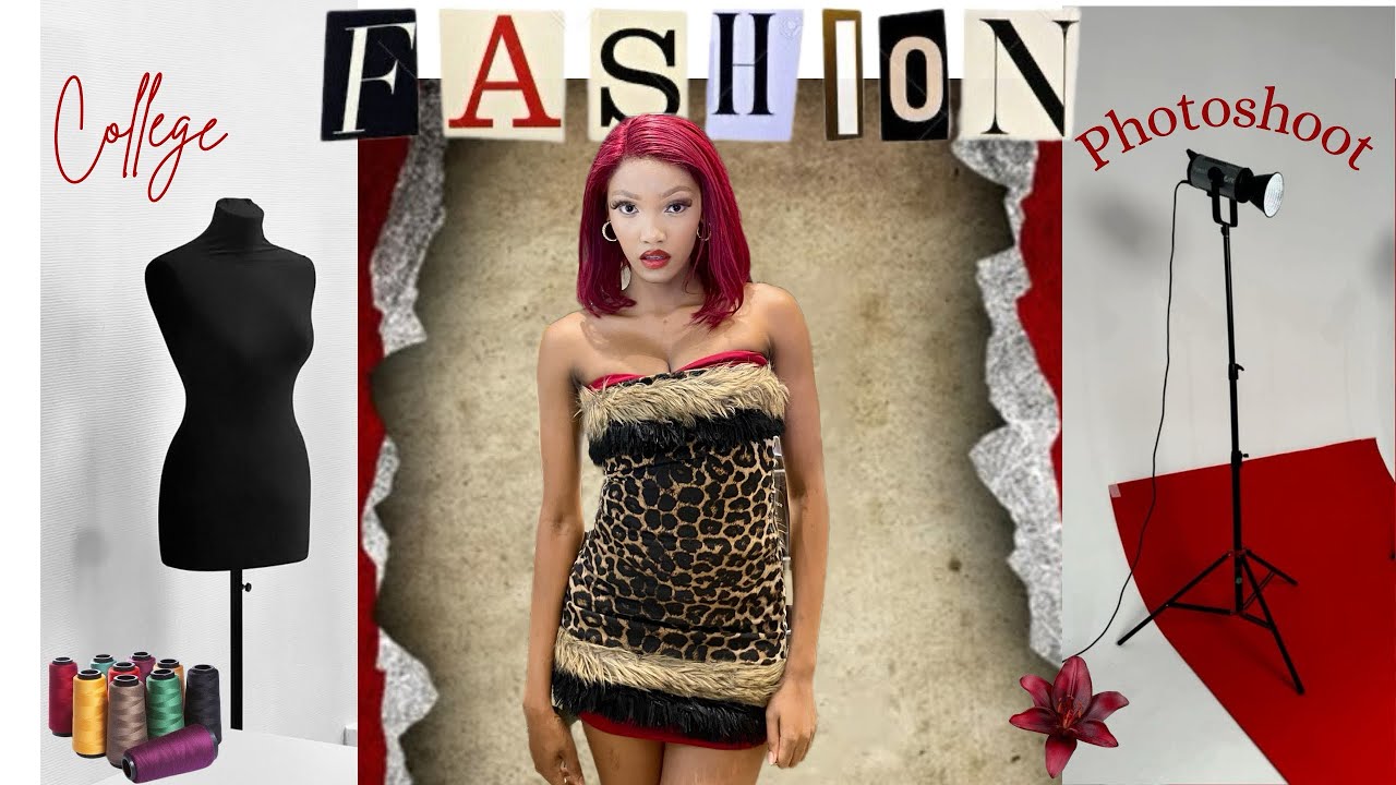 DAYS IN MY LIFE AT FASHION SCHOOL 🧵sewing/fashion show and photoshoot 