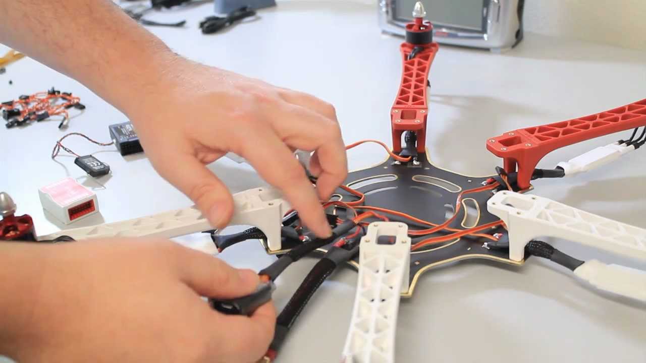 DJI F550 FLAMEWHEEL NAZA HEXACOPTER  ARF  STEP BY STEP  COMPLETE BUILD