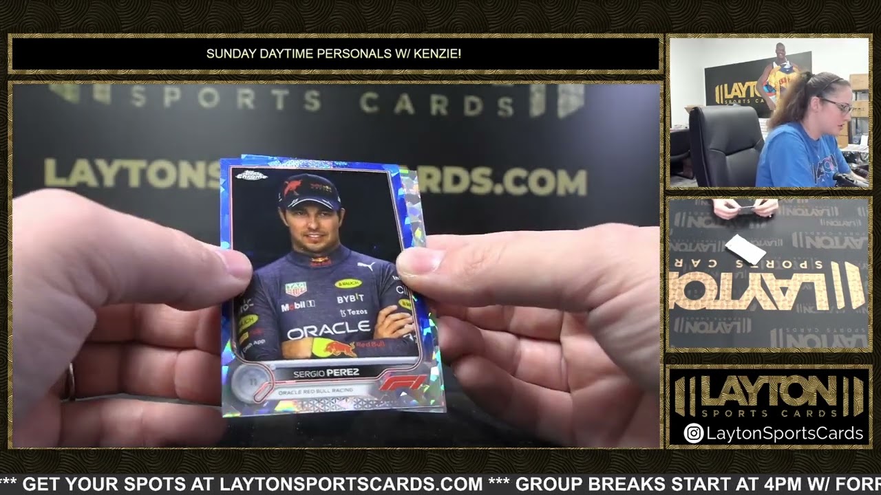 WOW! 2 2022 F1 CHROME SAPPHIRE BOX BREAK FOR CHRIS S