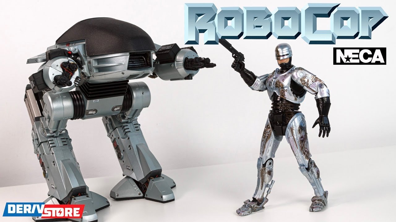 ROBOCOP et ED-209 les Figurines NECA hallucinantes des chez Deriv Store Le test Détaillé