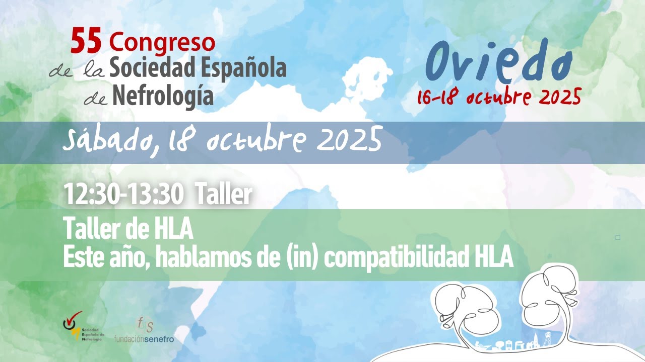 Taller | Taller de HLA. Este año, hablamos de incompatibilidad de HLA