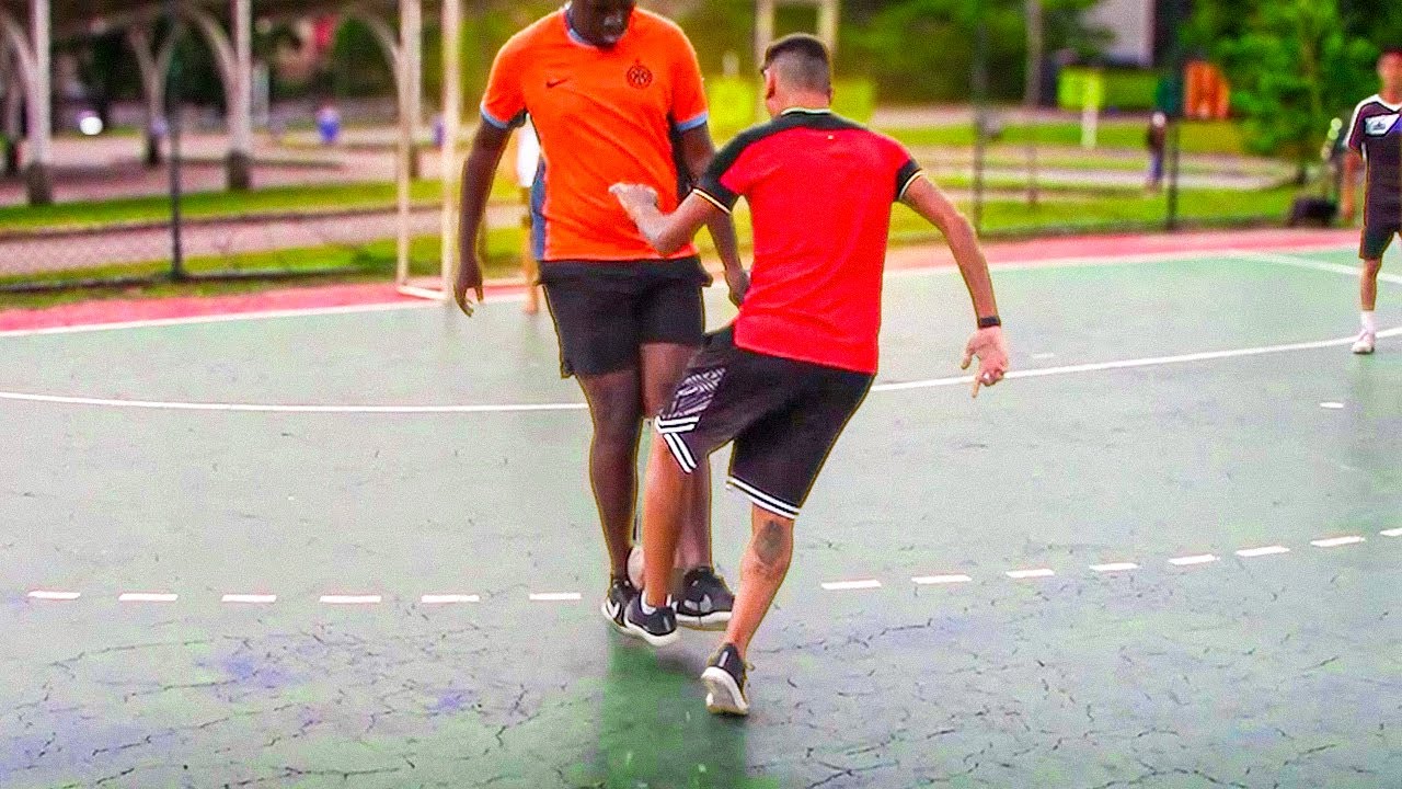 CANETA LENDÁRIA, ele não podia dar o bote - JOGO REAL RACHÃO