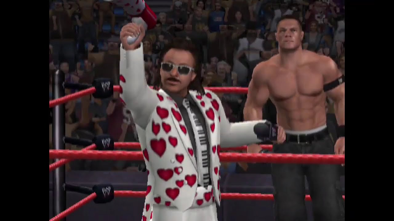 WWE SVR 2006 Episode 1 Cena Season story mode PS2 classic sports gameplay retro 