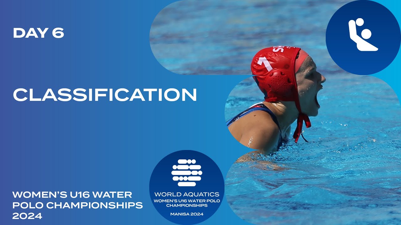 World Aquatics U16 Women’s Water Polo 2024 | Day 6 Highlights & Classification