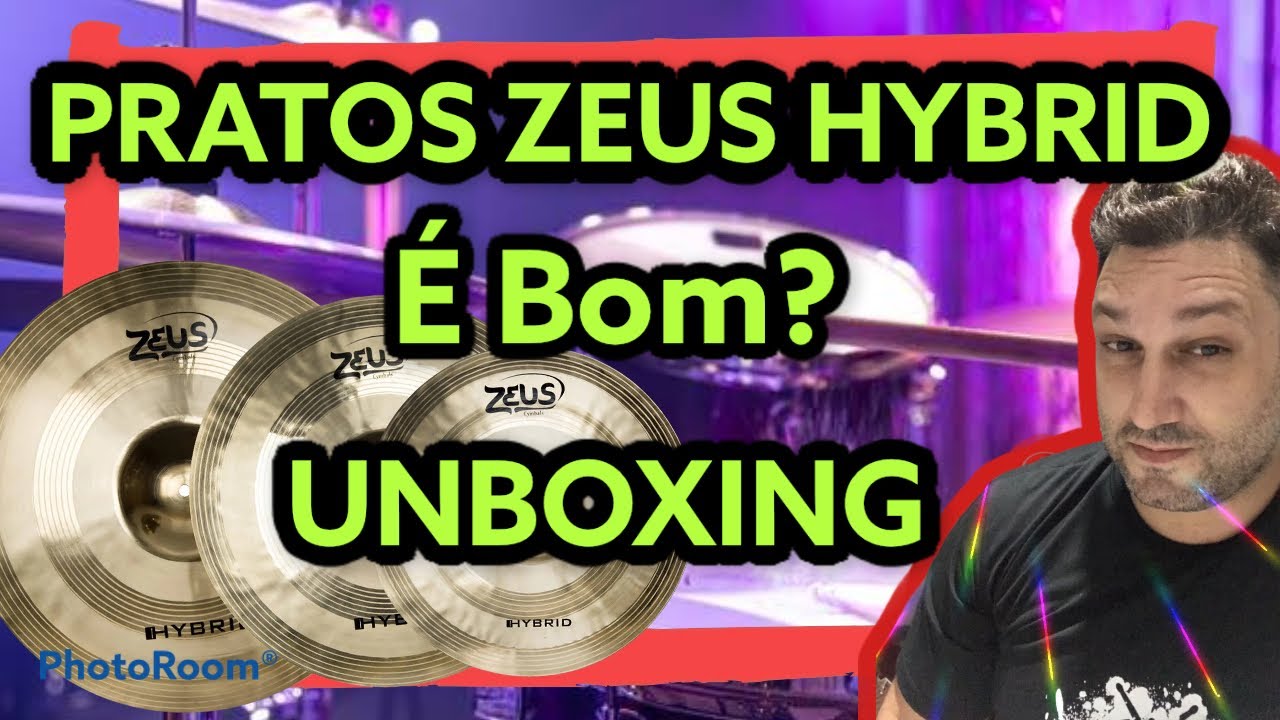 PRATOS ZEUS HYBRID SUPER KIT - UNBOXING E  PRIMEIRAS IMPRESSÕES