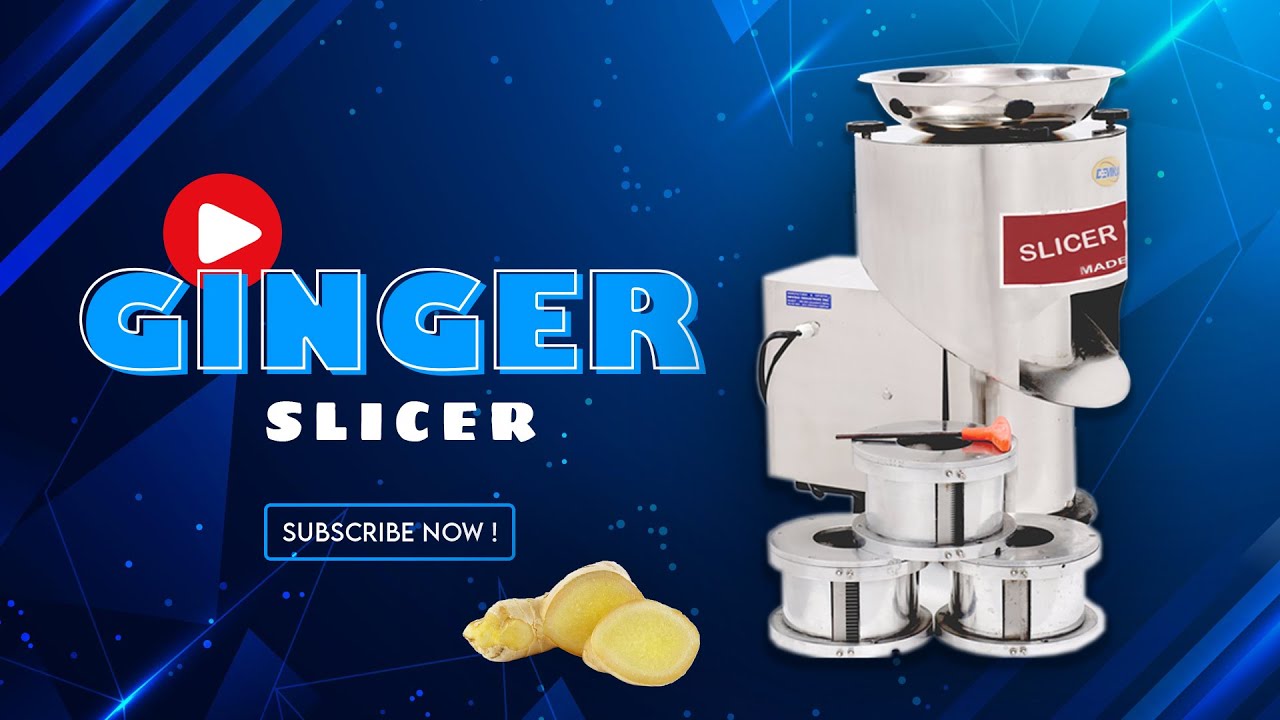 Ginger Slicer  | अदरक काटने की विश्वनीय मशीन | Ginger Slicing Machine | How to make ginger Slicers ?