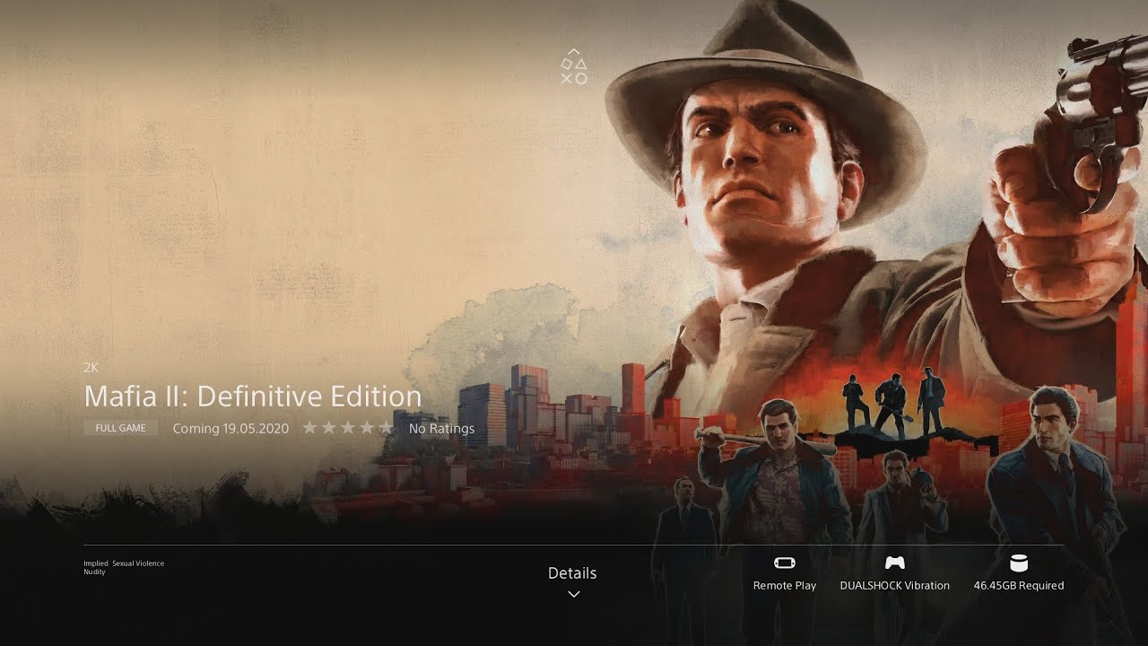 How to Preload Mafia 2: Definitive Edition (Remastered) PS4 ( +  Game Size)
