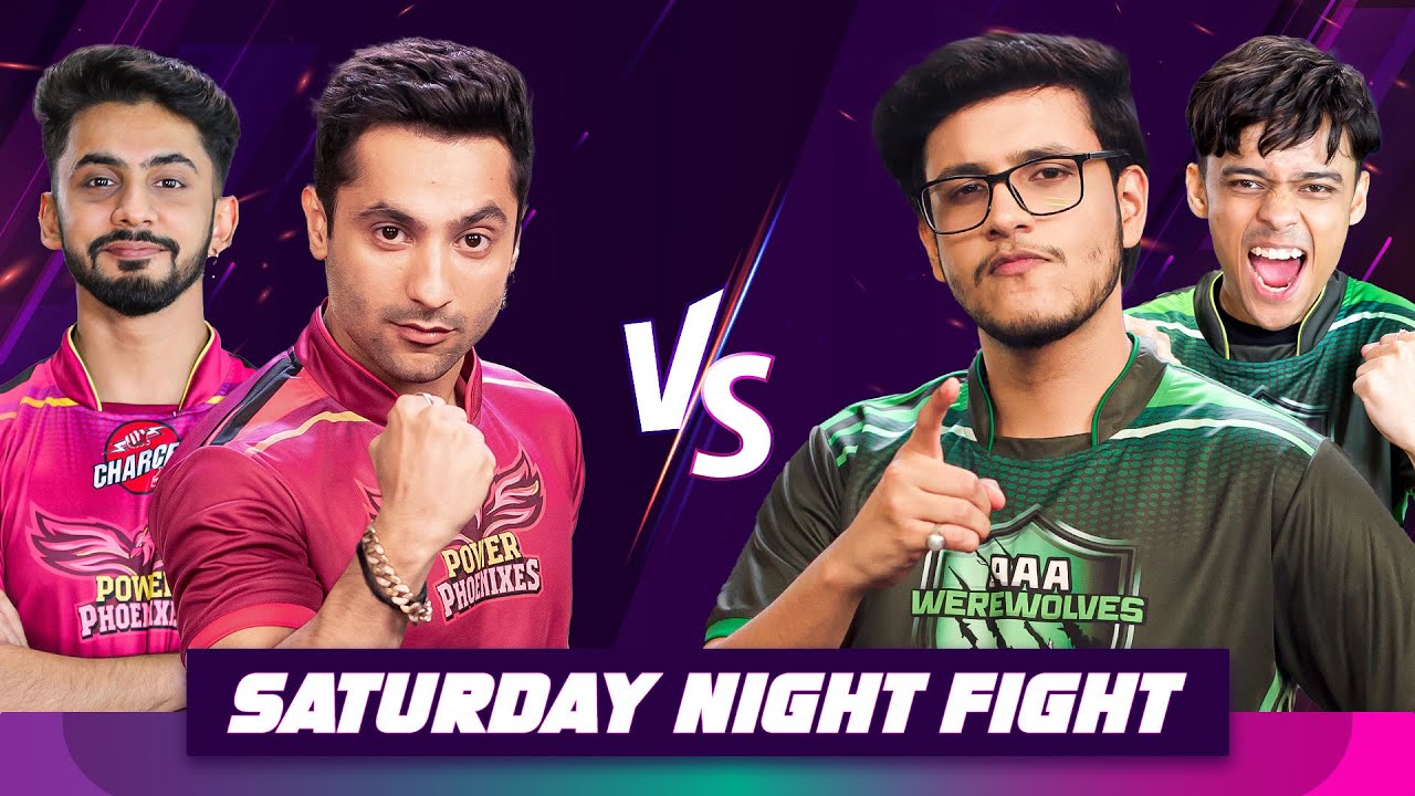 SATURDAY NIGHT FIGHT LIVE | Ft. Harsh Beniwal, CarryMinati, ScoutOP, Triggered, Ashish