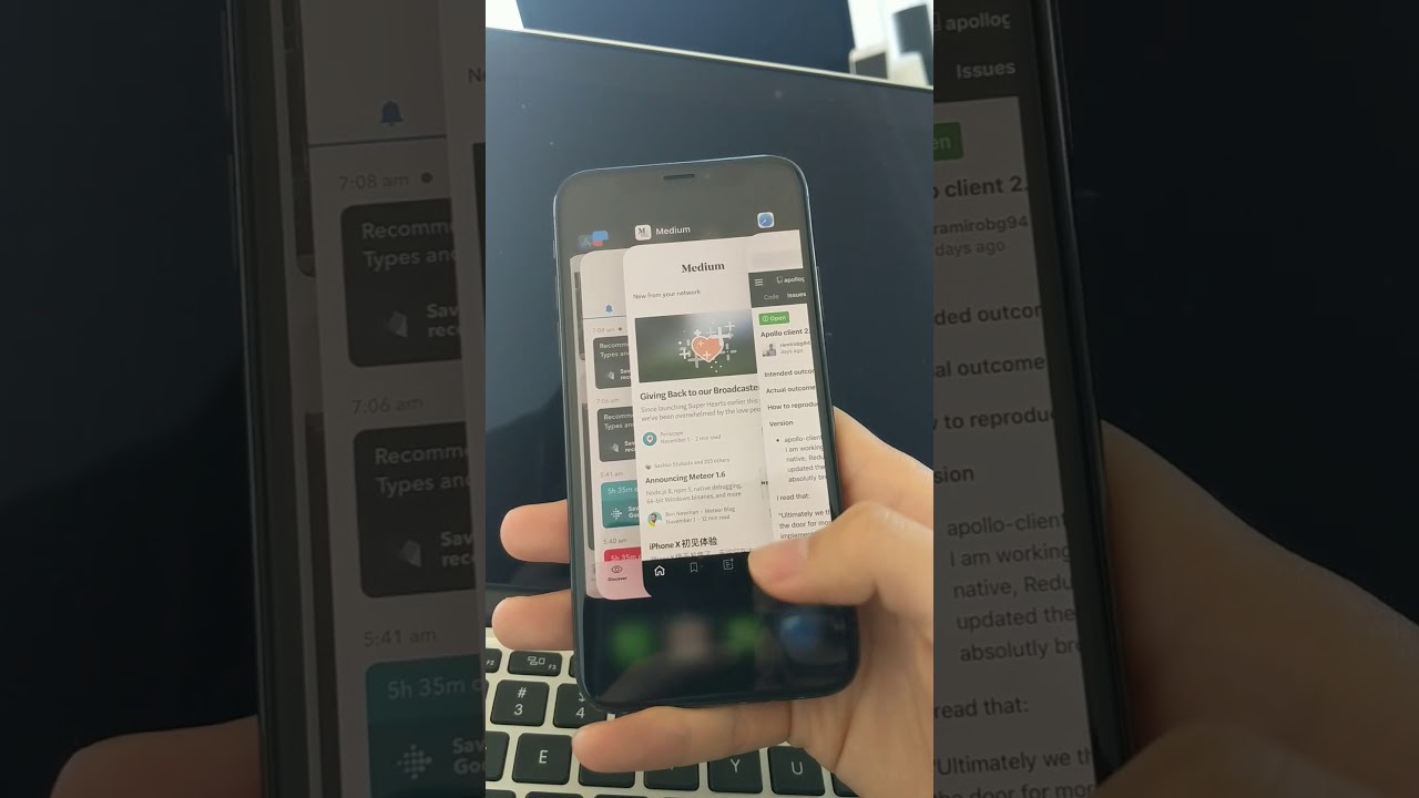 How to open app switcher on iPhone X (fastest and easiest way)