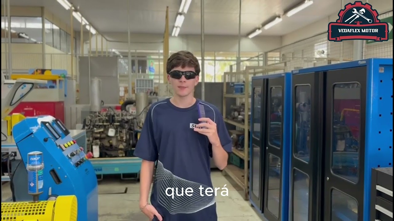 video Pitch Vedaflex motor - Saga Senai Araxá