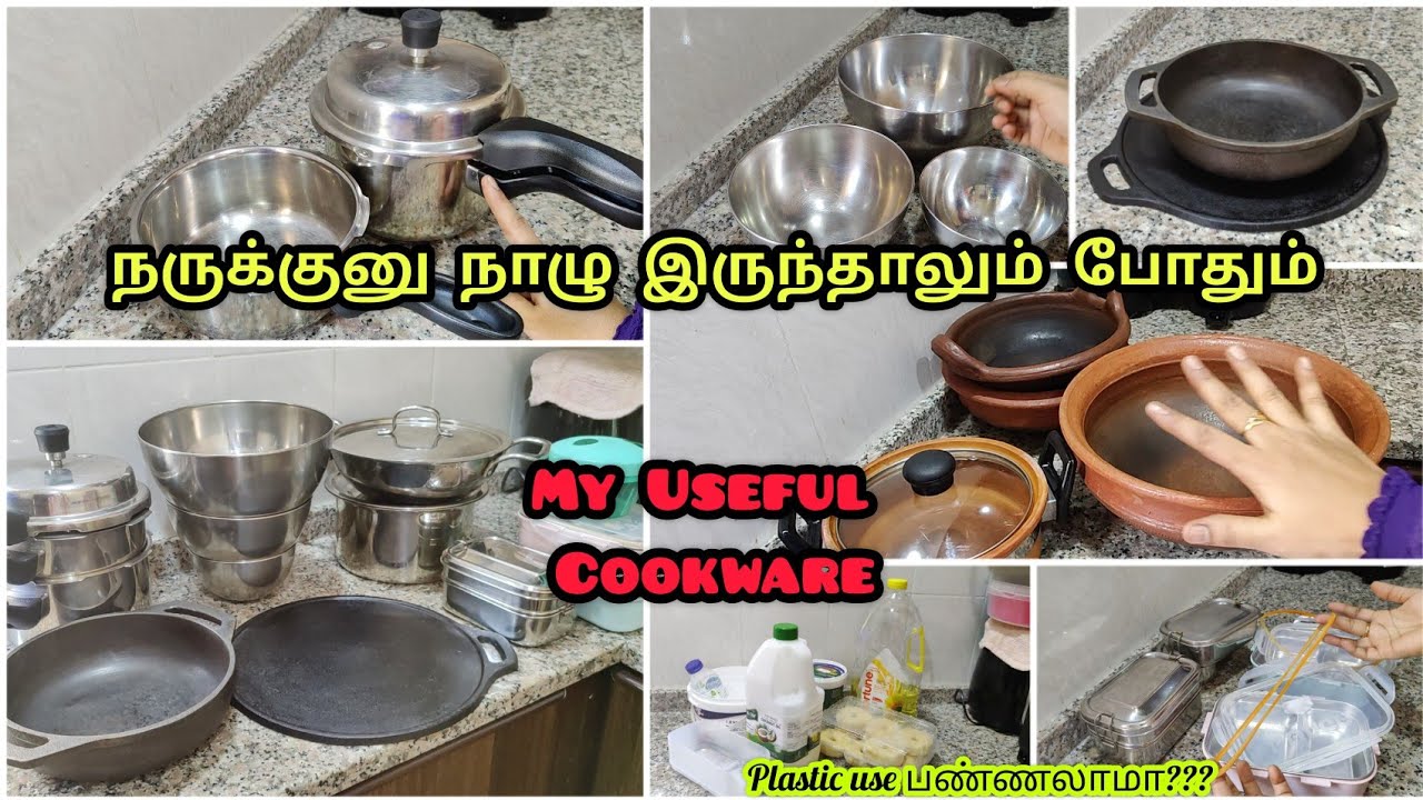 🙃வாஸ்த்துவமான கேள்வி கேட்டீங்க! இதுக்கு நா பதில் சொல்லியே ஆகனும்/ my cookware collection & Review