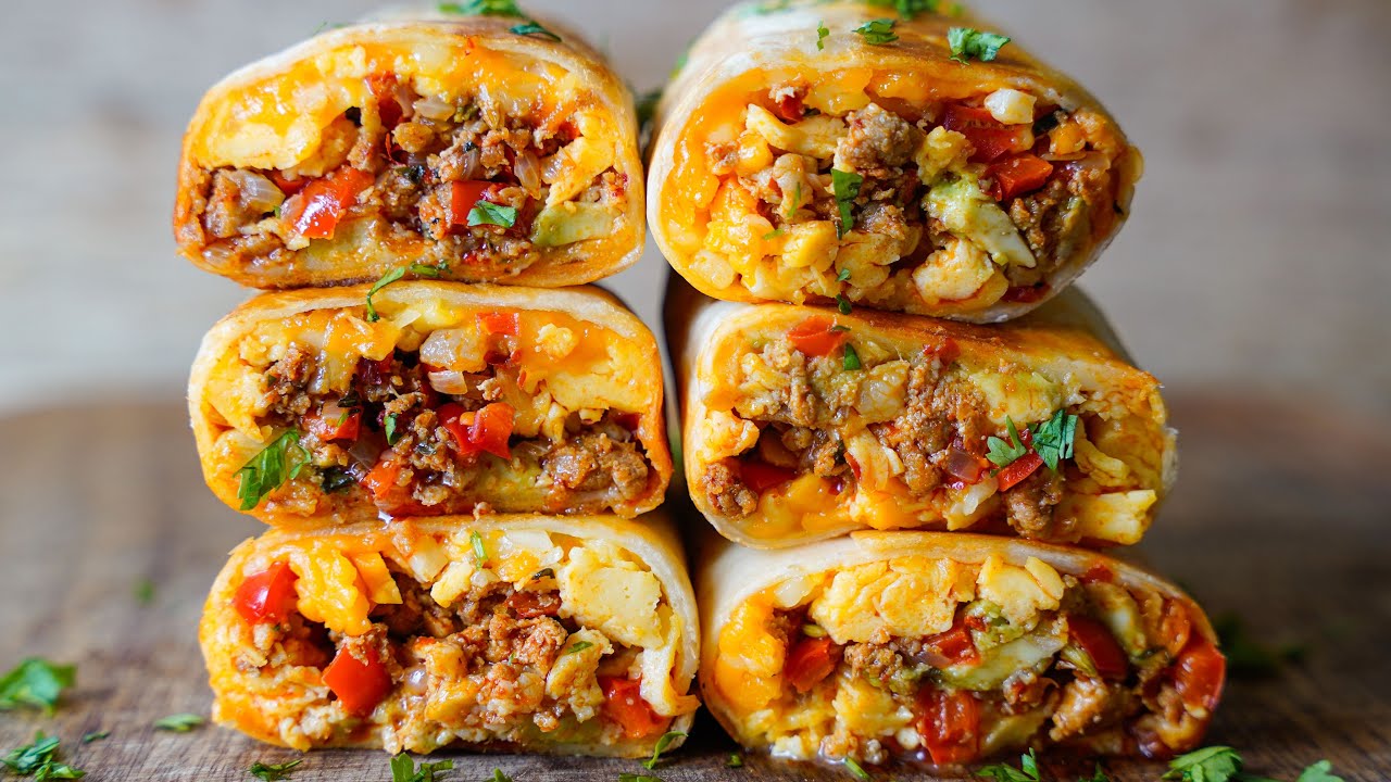 Best Breakfast Burrito Recipe Ever!