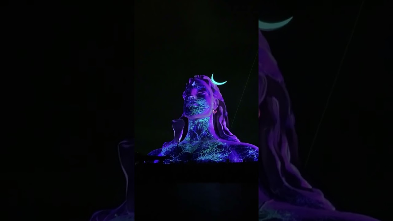 Adiyogi coimbatore light and sound show
