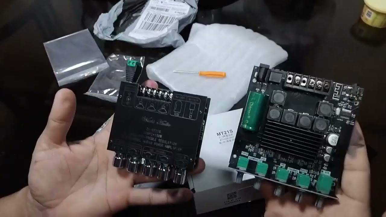 how to connect ZK-MT21S Mini Amplifier