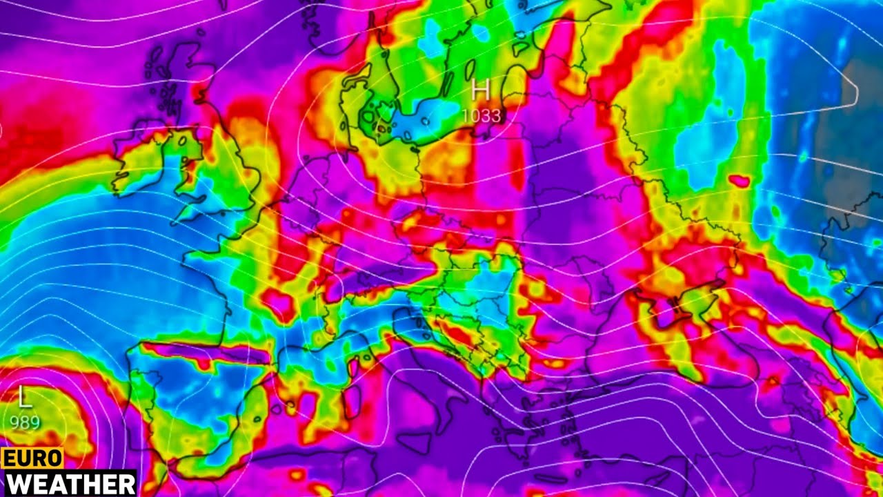 European Weather | ECMWF Model Precipitation March 29, 2026 - RainStorms In Europe