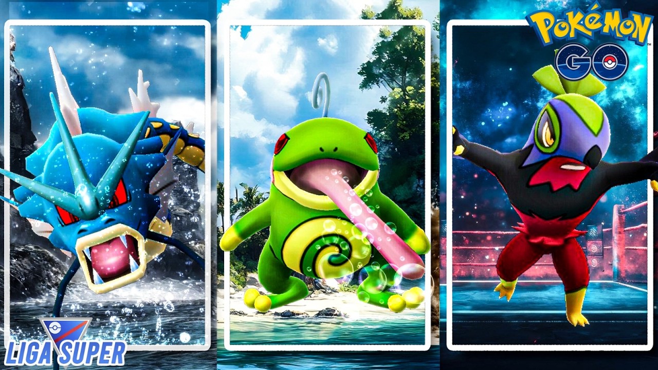 ESTÁ DE REGRESO ¡POLITOED JUNTO AL CICLÓN DE GYARADOS SHADOW Y HAWLUCHA PATADA BAJA EN LIGA SÚPER!