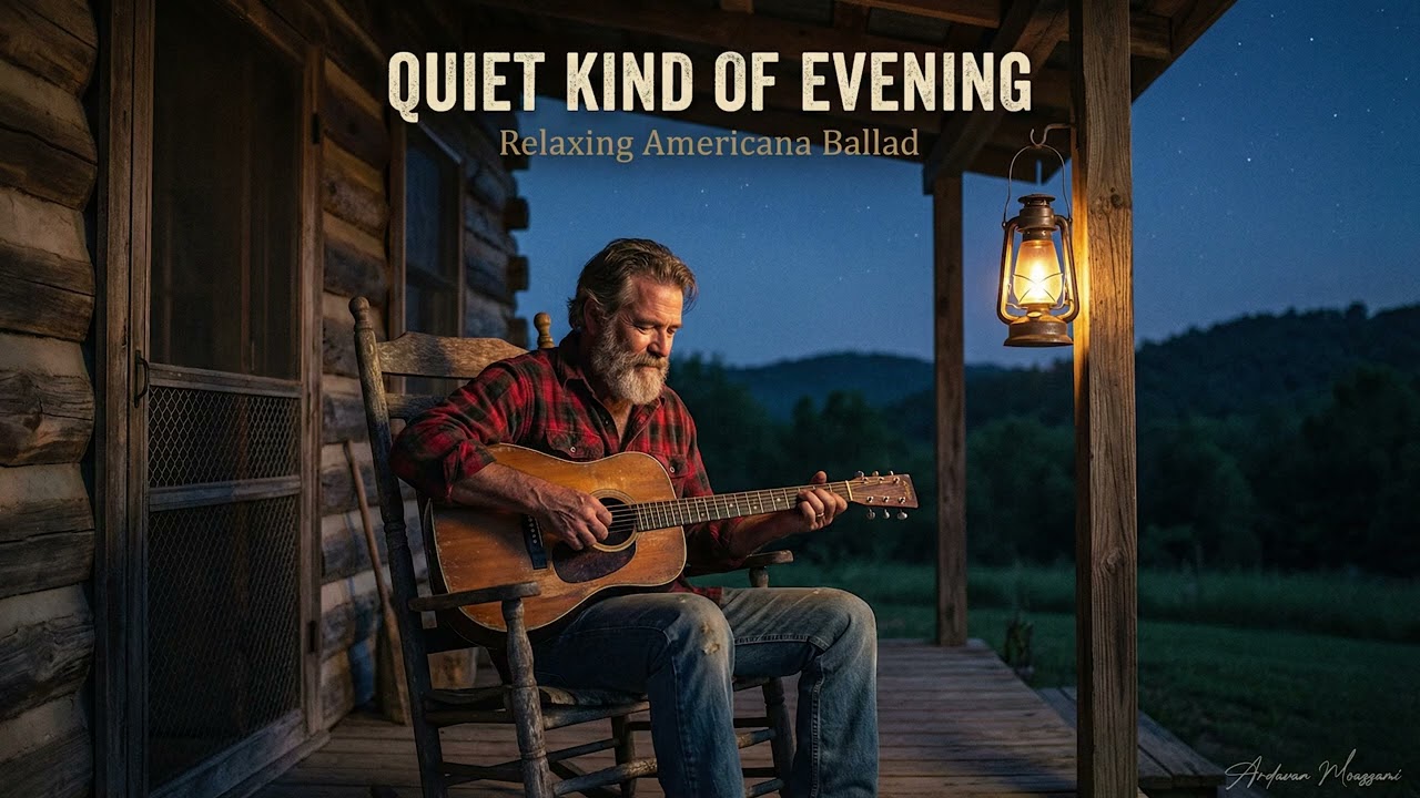 Relaxing Americana Ballad | Quiet Kind of Evening (Original Country Music)