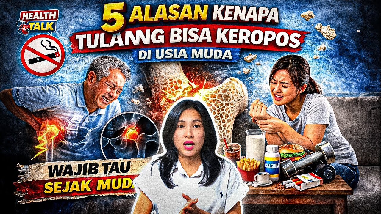 Masih Muda Tapi Tulang Sudah Keropos? Ini 5 Biang Keroknya!