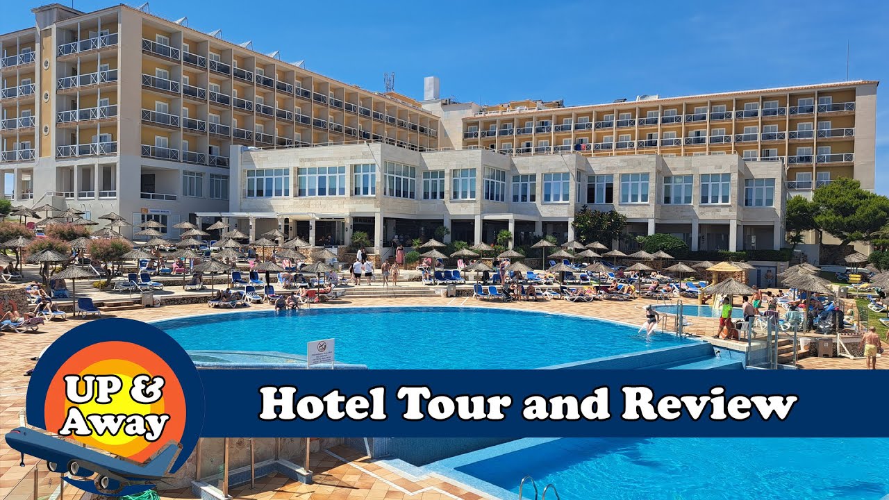 Globales Almirante Farragut Hotel Family Holiday Menorca Minorka Hotels Tour, Review, Walk Through