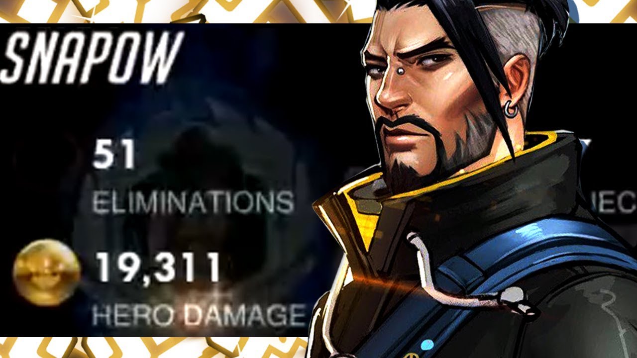 WRAXU #1 HANZO IN THE WORLD?! 51 ELIMS! [ OVERWATCH SEASON 19 TOP 500 ]