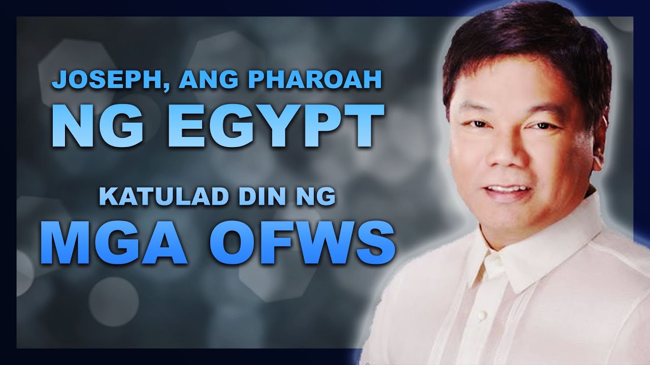 Ang OFW ay katulad ng isang Pharoah ng EGYPT by ED LAPIZ