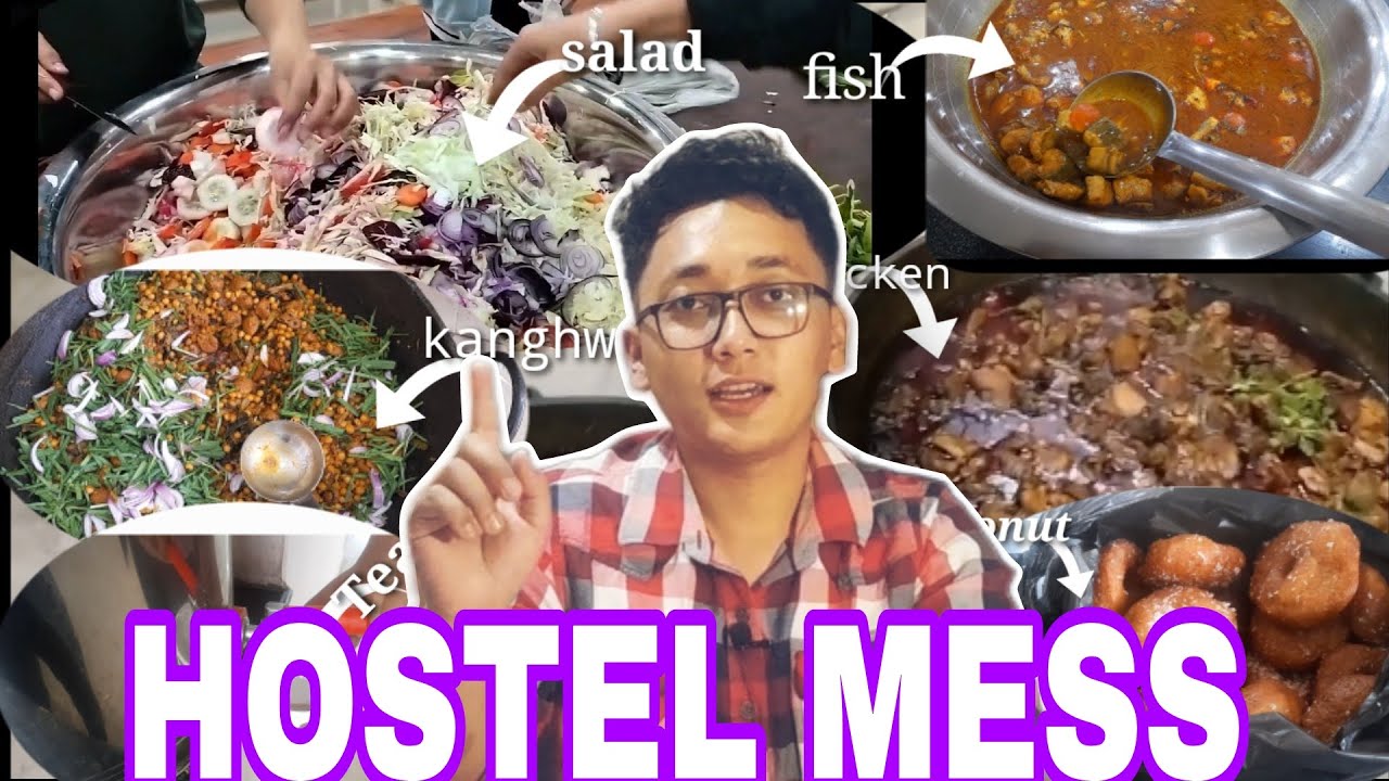 Medical college hostel mess | JNIMS IMPHAL | MBBS student INDIA  (read description for VEGETARIAN)