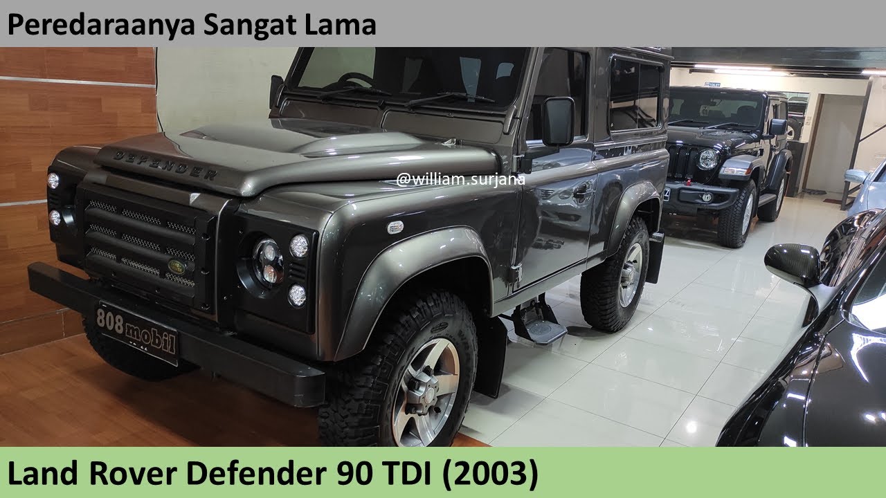 Land Rover Defender 90 TDI (2003) review - Indonesia