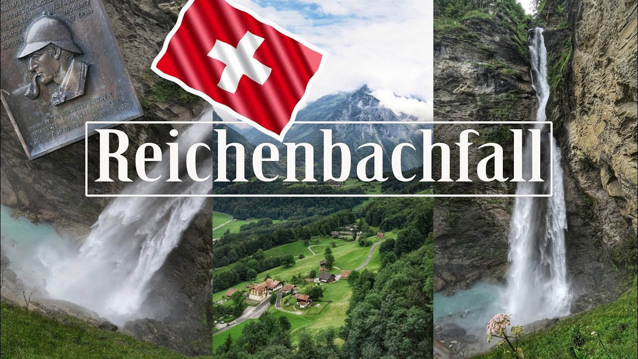 Switzerland | Reichenbachfall - Bahn & Reichenbachfall bei Meiringen