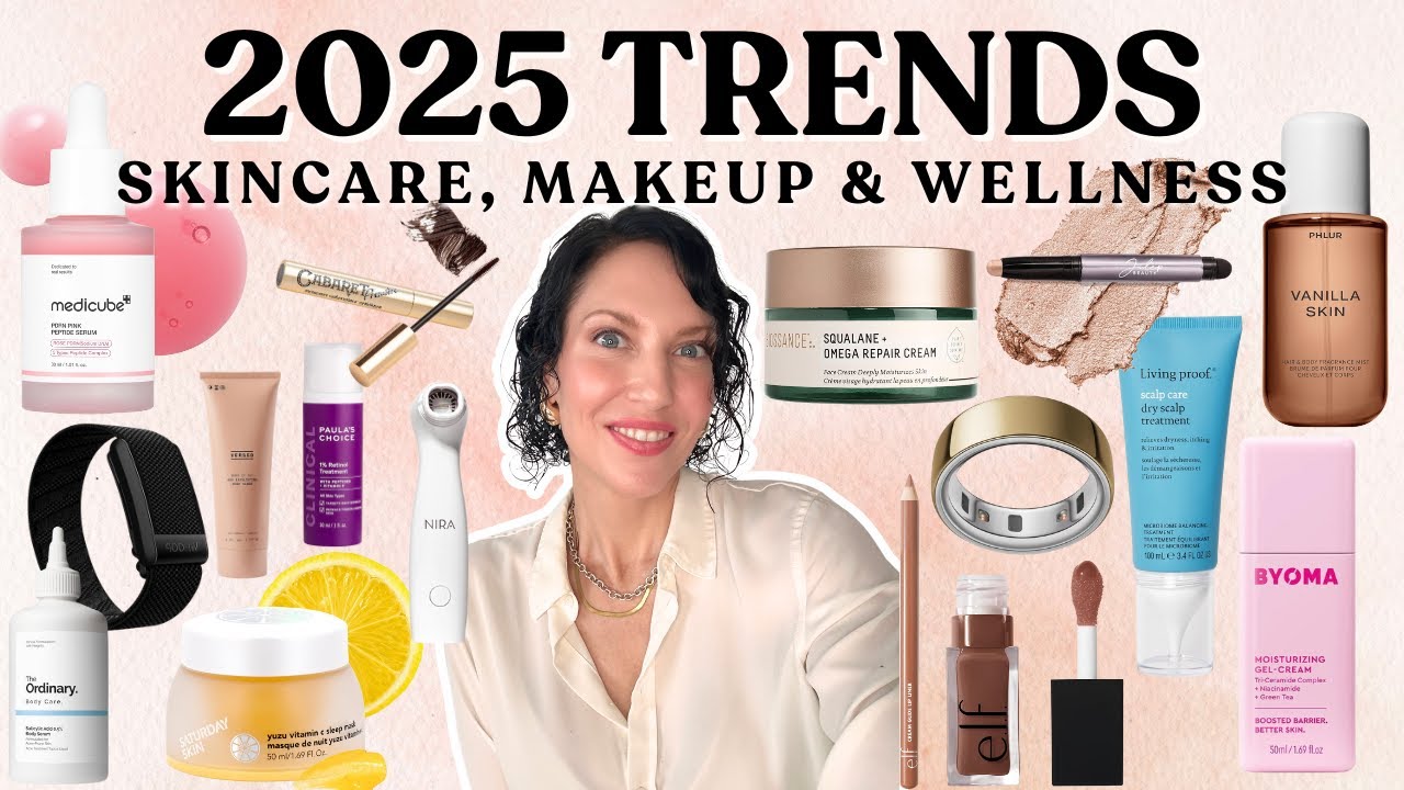 Unveiling the HOTTEST 2025 Skincare, Beauty & Wellness Trends!