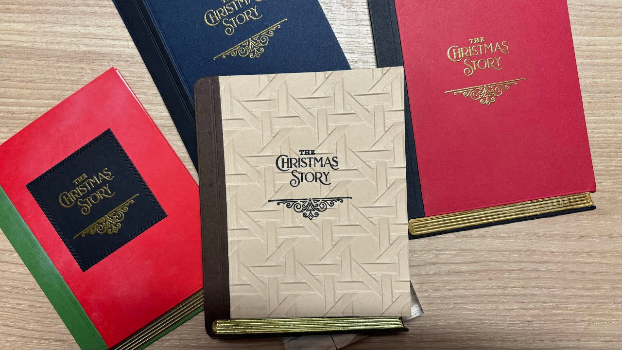 The Christmas Story Book Card from @thegreetery
