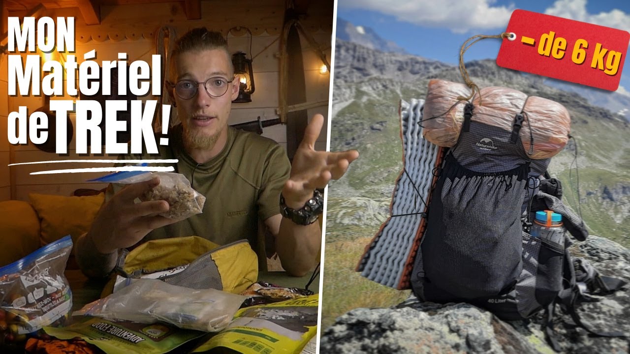 Mon SAC pour 4 JOURS D'AUTONOMIE en MONTAGNE ! | (Tour des glaciers de la VANOISE)