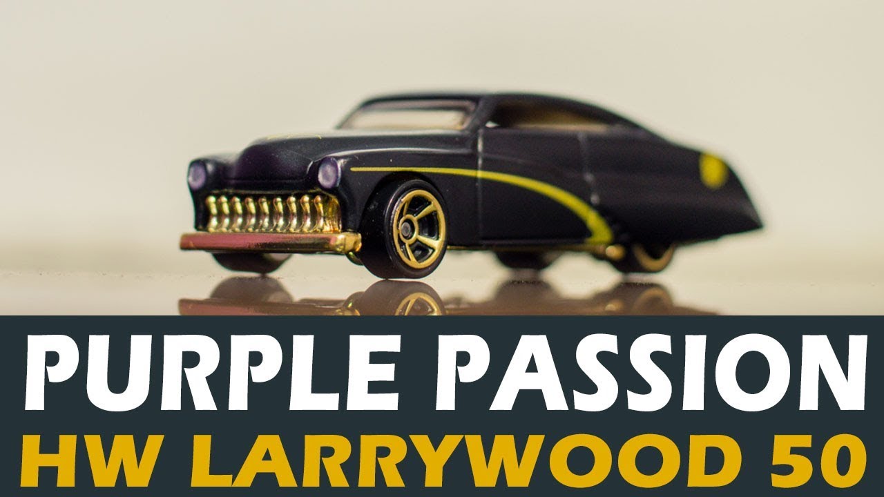 Hot Wheels Purple Passion Larrywood 50th Anniversary