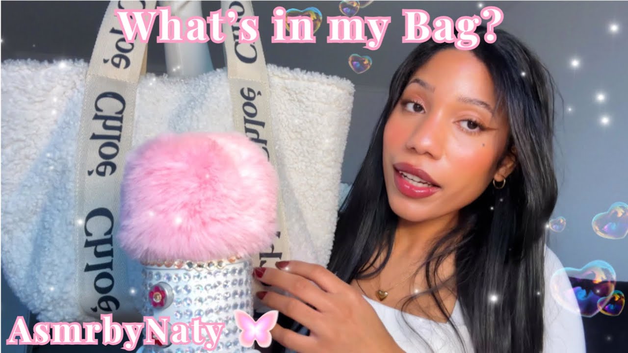 ✿ ASMR ✿ what’s in my Bag | Relaxing whispering, lot of Tapping & eating Sounds | deutsch ♥︎