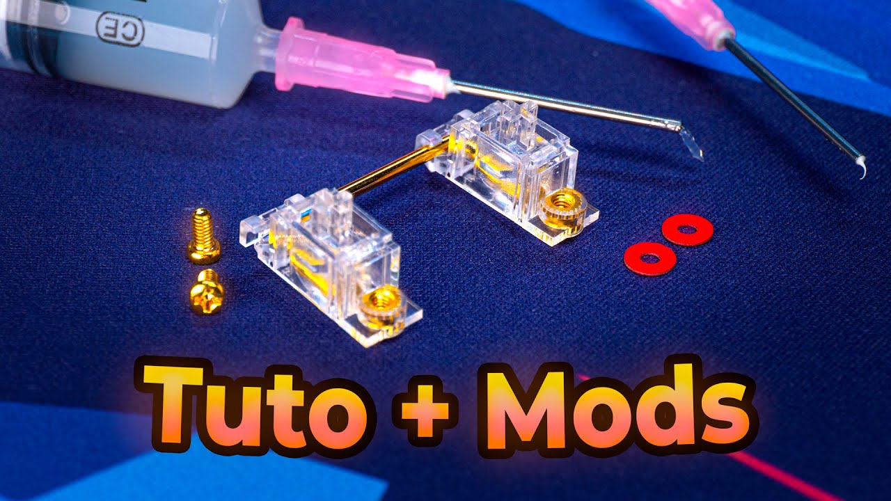 [Tuto] Comment BIEN Lubrifier ses Stabilisateurs Clavier ? + Mon Avis sur les Mods