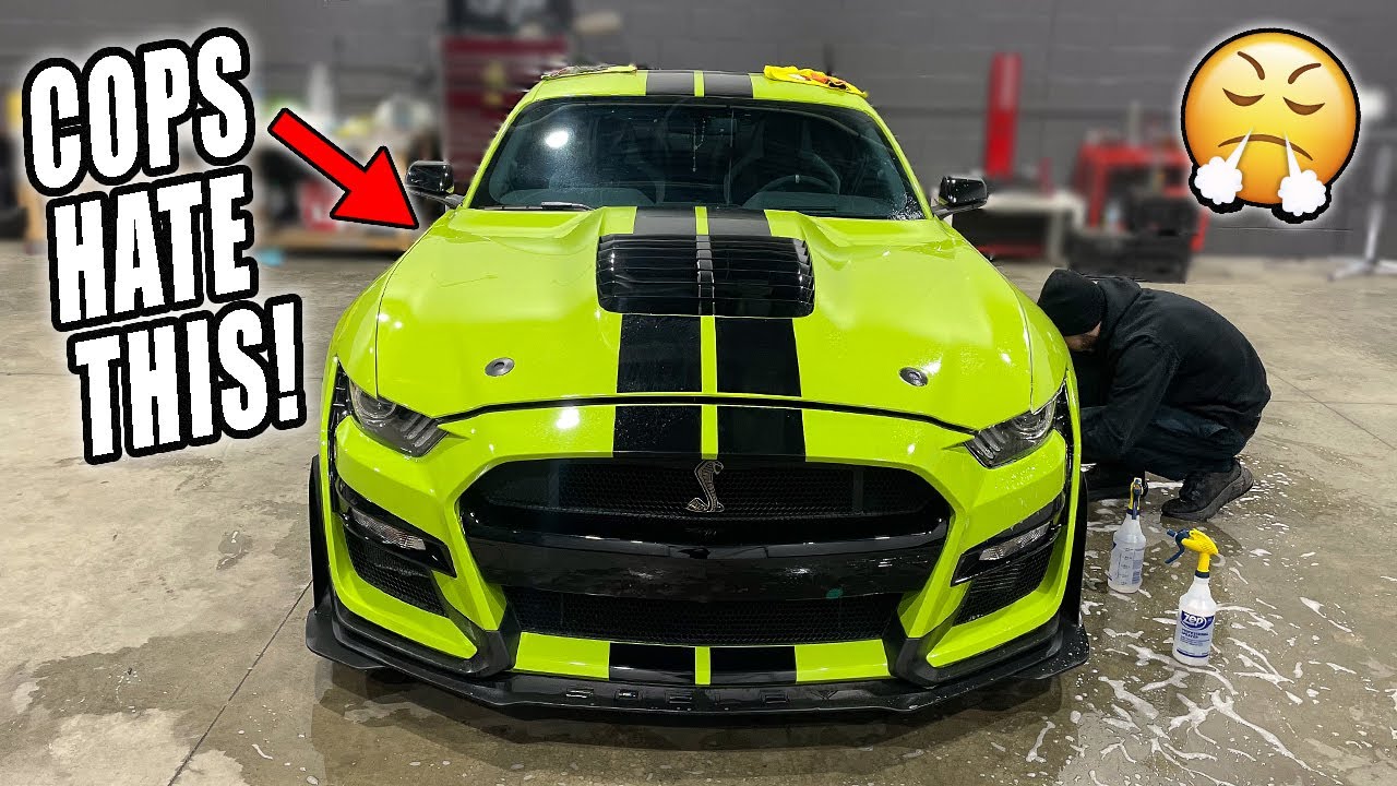 First ILLEGAL Mod To My New Mustang GT500!