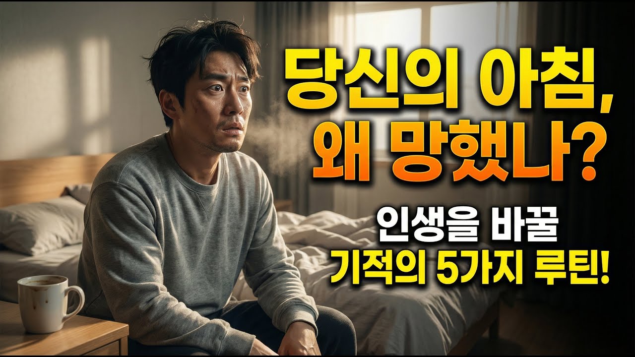 매일 아침을 지배하는 사람이 되는 5가지 루틴 | 동기부여 | 성공습관 | 자기관리 | 아침루틴