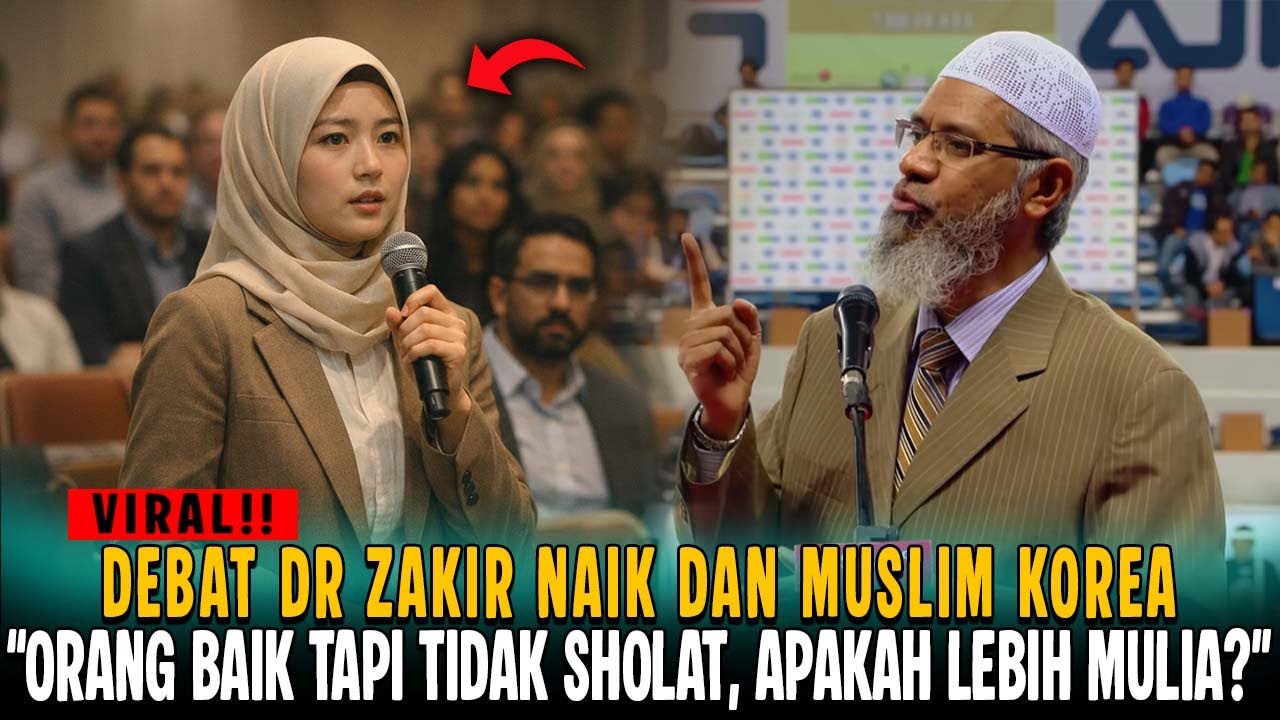 DEBAT PANAS‼️ LEBIH BAIK SHOLAT WALAU MAKSIAT ATAU BERBUAT BAIK TAPI TIDAK SHOLAT? — DR ZAKIR NAIK