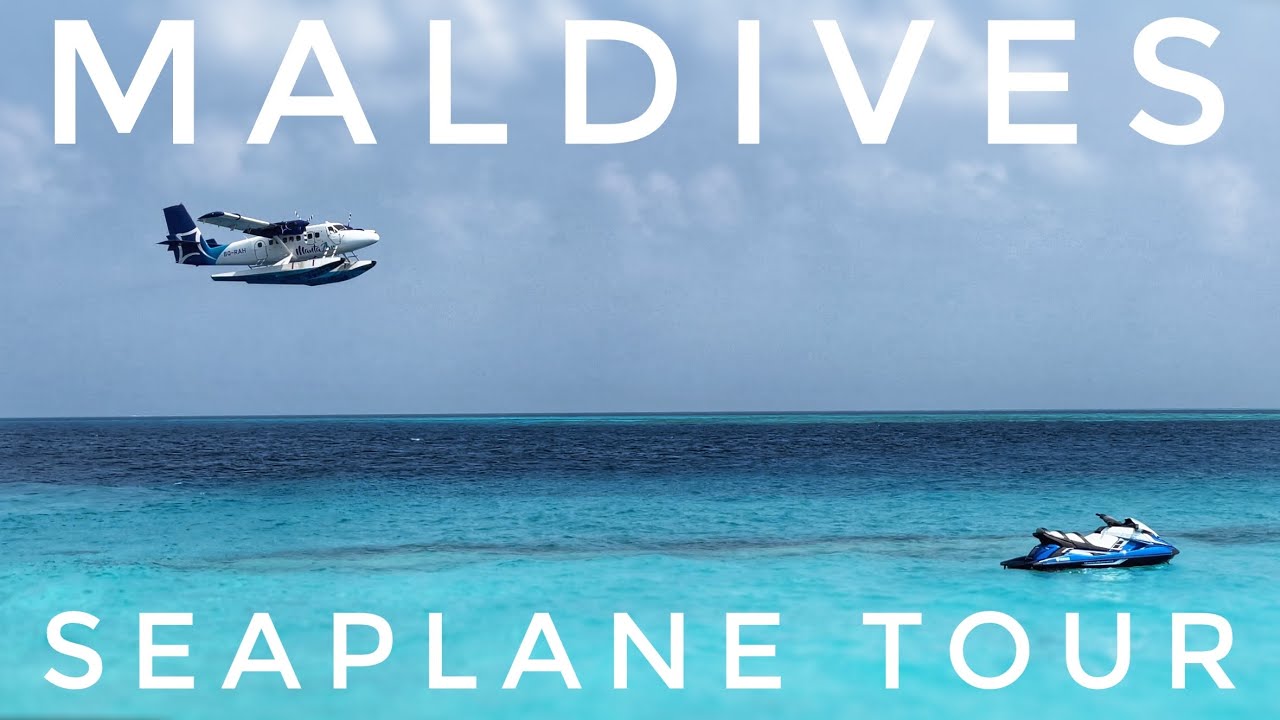 Maldives Seaplane Tour | Male to Baa Atoll 4K