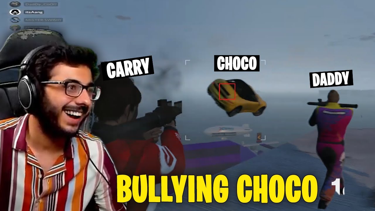 Bulling Choco | GTA v Impossible Car Race | Carry Highlight