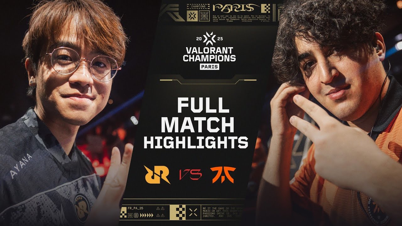 RRQ vs. FNC  | MATCH HIGHLIGHTS | VALORANT Champions Paris 2025 - Group Stage