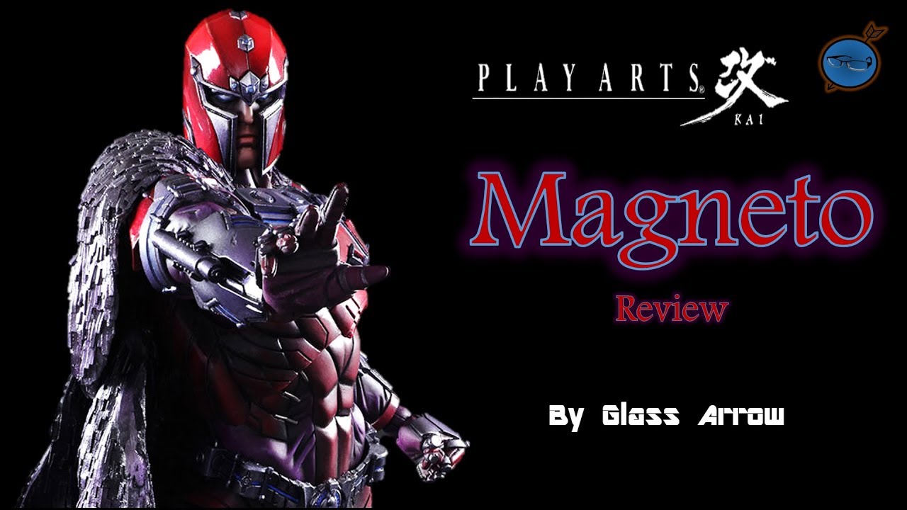 Play Arts Kai Magneto Marvel Variant Action Figure REVIEW