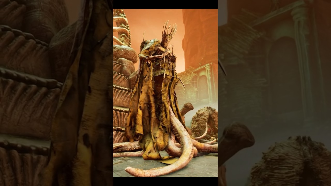 Sightseeing in Necrophosis - A Jaw Dropping Beksiński Inspired Cosmic Adventure #gaming #indiegame