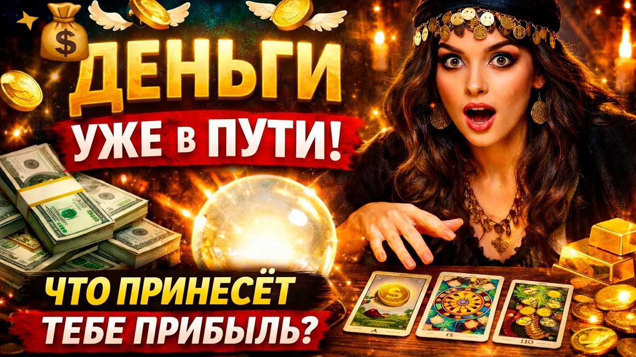 💸 Деньги придут НЕОЖИДАННО! Финансовый расклад, который нельзя пропустить