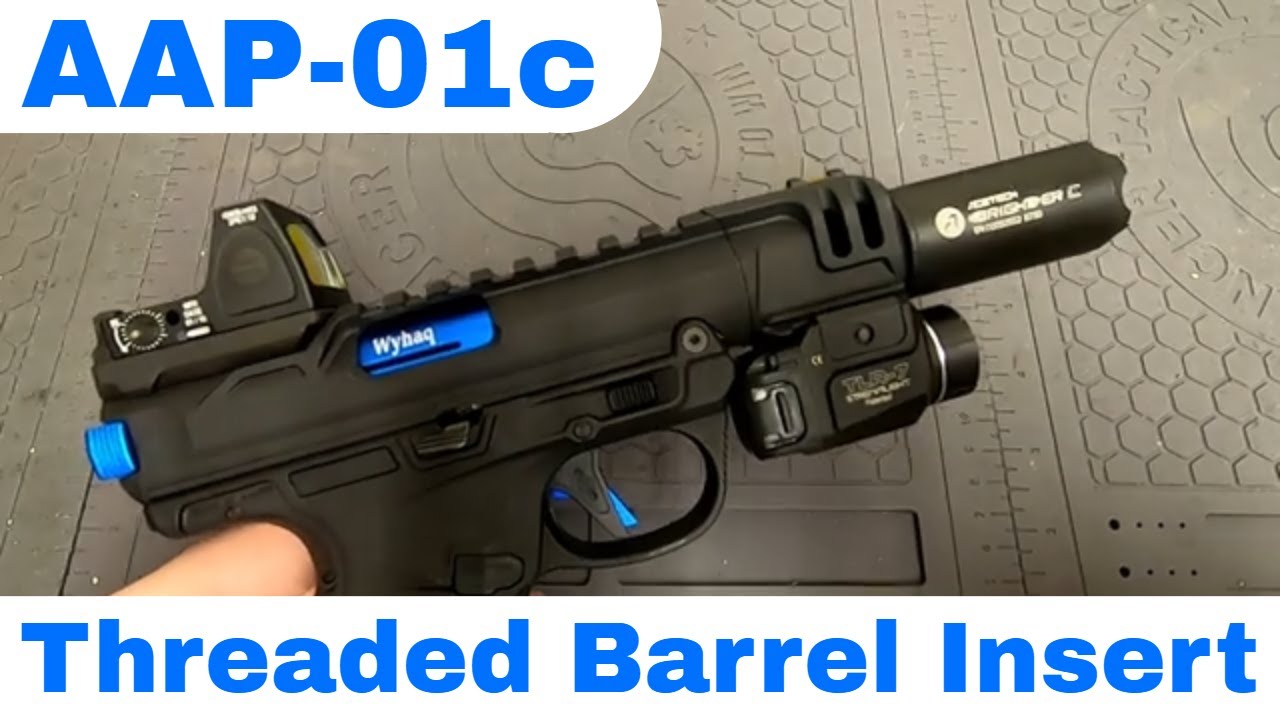 AAP-01C Threaded Barrel Insert Guide : How to install
