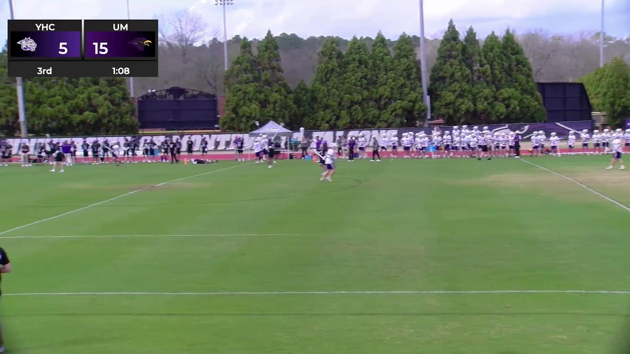 Montevallo MLAX vs. Young Harris